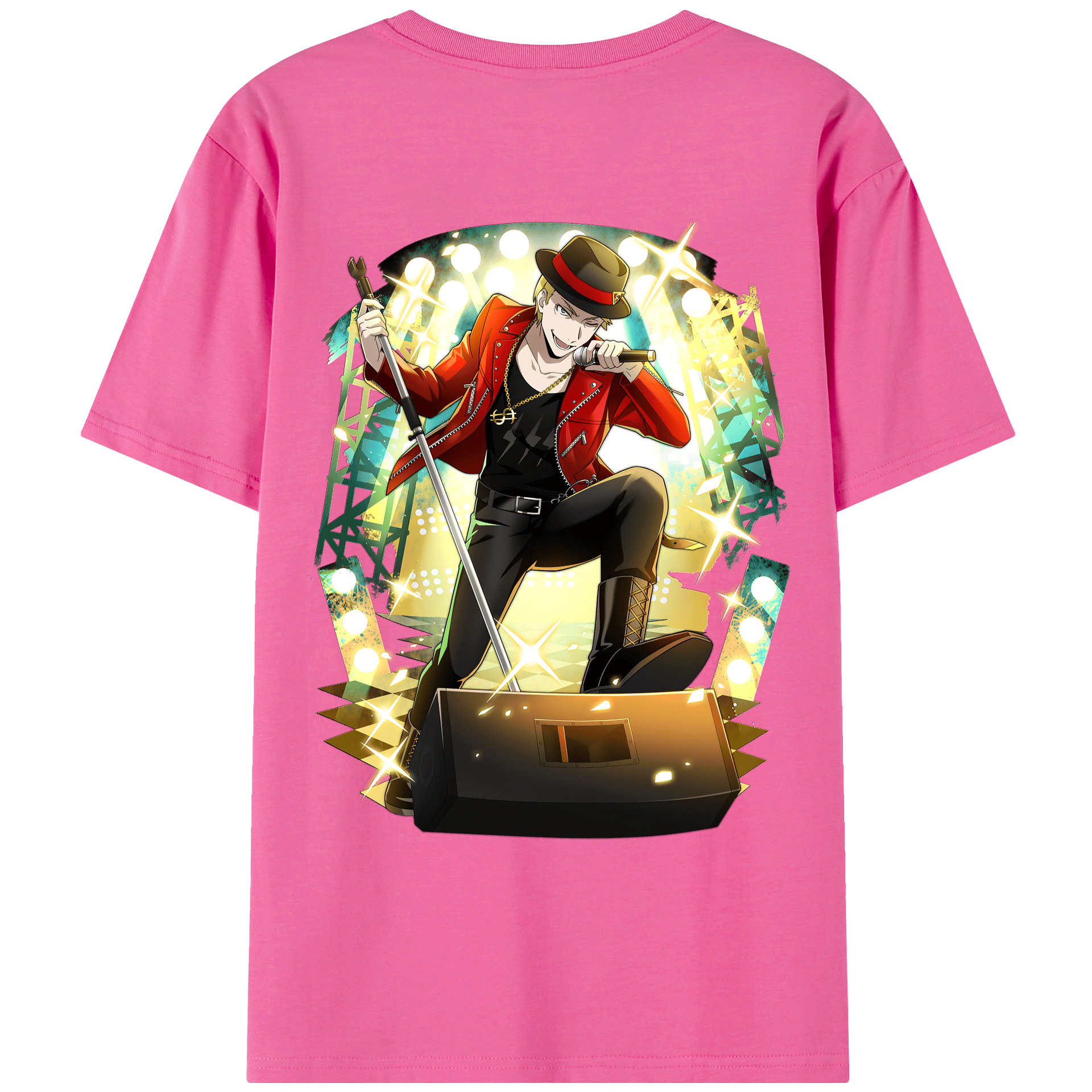 （画像用） 文豪ストレイドッグス Bungo Stray Dogs レディース半袖Tシャツ(バックプリント)